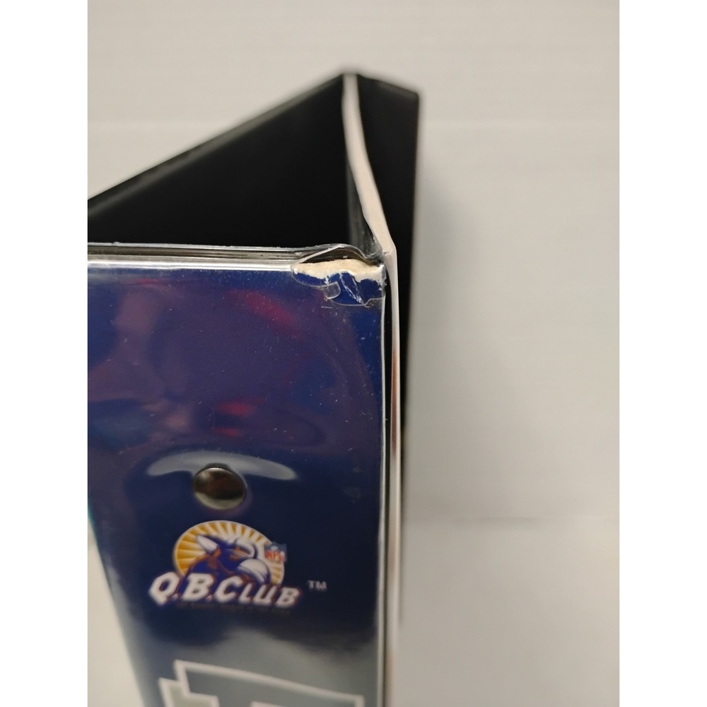 Vintage Troy Aikman Starline 3 Ring Binder Dallas Cowboys 1998 Hard Flap Close - Picture 3 of 8